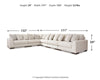 Lyndeboro 6-Piece Sectional
