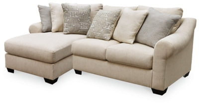 Seccional Carnaby de 2 piezas con chaise longue