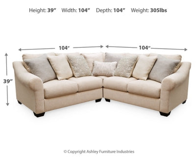 Carnaby 3-Piece Sectional