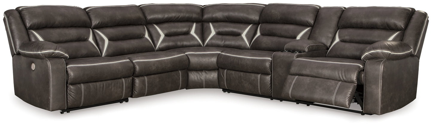 Kincord 4-Piece Power Reclining Sectional