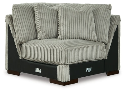 Seccional Lindyn de 4 piezas con chaise longue
