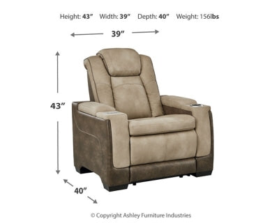 Loveseat reclinable eléctrico DuraPella de última generación y sillón reclinable eléctrico