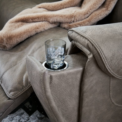 Loveseat seccional reclinable eléctrico de 2 piezas Starbot