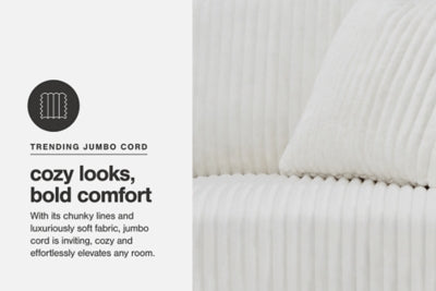 Otomana extragrande con acento Lindyn