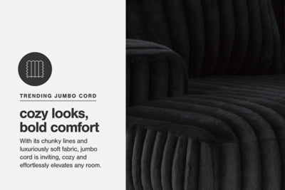 Midnight-Madness 2-Piece Sectional Sofa with Chaise