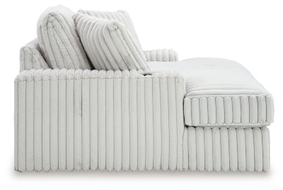 Estupendo sofá seccional de 3 piezas y chaise longue de gran tamaño