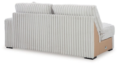 Estupendo sofá seccional de 3 piezas y chaise longue de gran tamaño