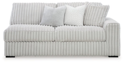 Estupendo sofá seccional de 3 piezas y chaise longue de gran tamaño