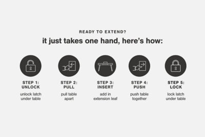 Cabalynn Dining Extension Table