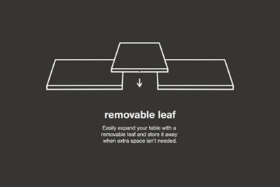 Mesa extensible de comedor Lyncott