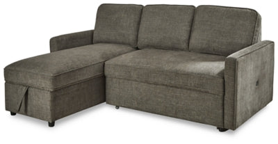 Seccional Kerle de 2 piezas con cama plegable