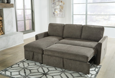 Kerle 2-Piece Sectional with Pop Up Bed