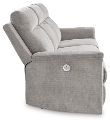 Sofá reclinable eléctrico, loveseat y sillón reclinable Barnsana