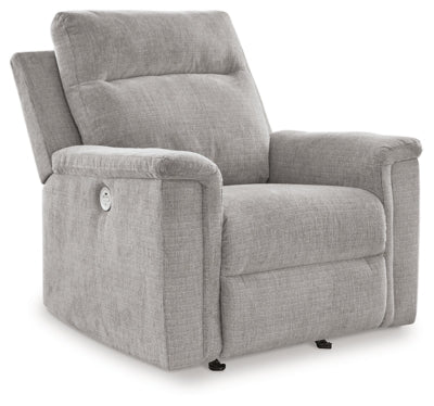 Sofá reclinable eléctrico, loveseat y sillón reclinable Barnsana