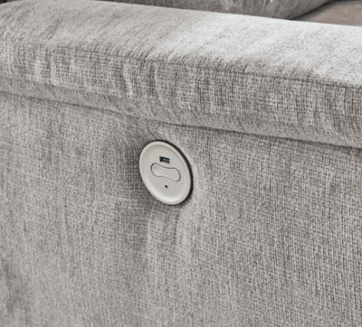 Sofá reclinable eléctrico, loveseat y sillón reclinable Barnsana