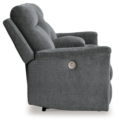 Sofá reclinable eléctrico, loveseat y sillón reclinable Barnsana