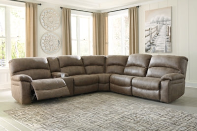 Seccional reclinable eléctrico de 4 piezas Segburg