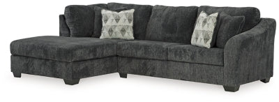 Seccional de 2 piezas Biddeford con chaise longue