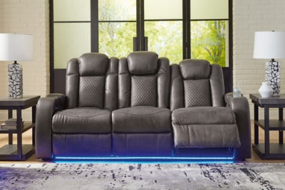 Sofá reclinable eléctrico, loveseat y sillón reclinable Fyne-Dyme