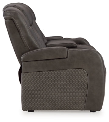 Sofá reclinable eléctrico, loveseat y sillón reclinable Fyne-Dyme
