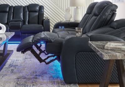 Sofá reclinable eléctrico, loveseat y sillón reclinable Fyne-Dyme