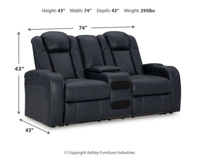 Sofá reclinable eléctrico, loveseat y sillón reclinable Fyne-Dyme