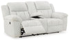Frohn Reclining Loveseat with Console