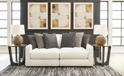 Sofá de dos piezas seccional Elissa Court