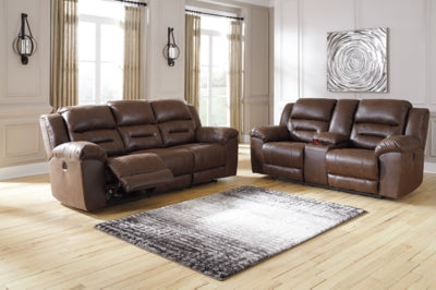 Stoneland Reclining Loveseat with Console