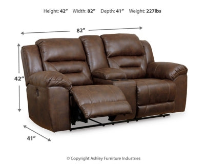 Sofá reclinable eléctrico, loveseat y sillón reclinable Stoneland