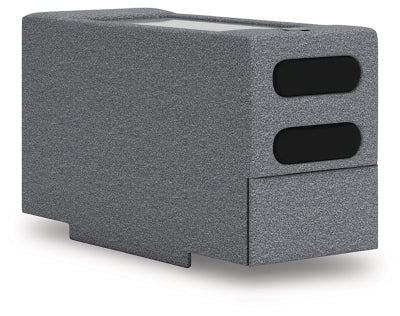 Seccional Omaha by Ashley de 8 piezas con consolas de audio y almacenamiento