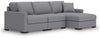 Omaha by Ashley 3-Piece Sectional with Chaise