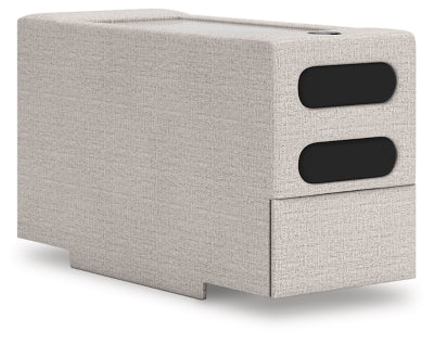Omaha by Ashley 7-Piece Sectional with Audio and Storage Consoles