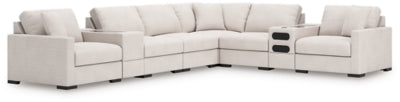 Omaha by Ashley 8-Piece Sectional with Audio and Storage Consoles