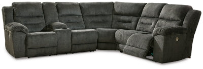 Seccional reclinable eléctrico Nettington de 3 piezas