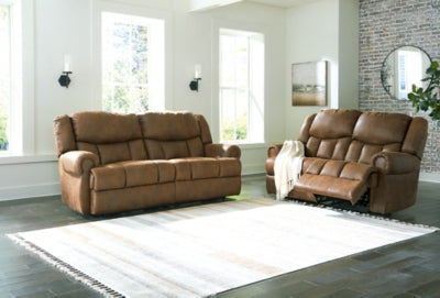 Boothbay Power Reclining Sofa and Loveseat