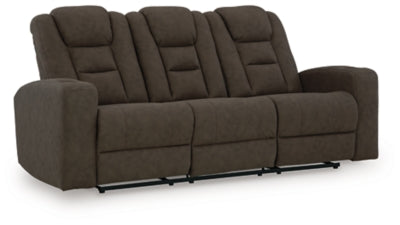 Mayhem Madness Reclining Sofa with Drop Down Table