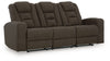 Mayhem Madness Reclining Sofa with Drop Down Table