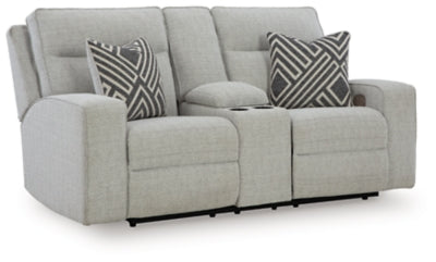 Jasperson Power Reclining Loveseat with Console