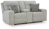 Jasperson Power Reclining Loveseat with Console