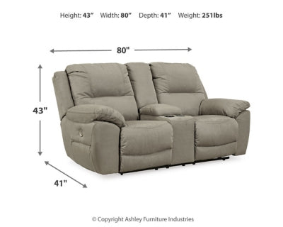 Sofá y loveseat reclinables eléctricos Gaucho de última generación