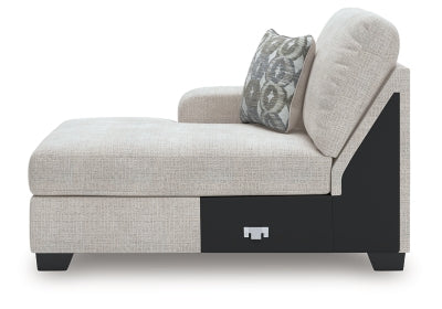 Seccional Rodington de 3 piezas con chaise longue