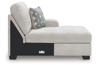 Seccional Rodington de 3 piezas con chaise longue