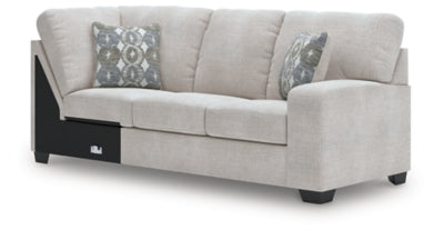 Seccional Rodington de 3 piezas con chaise longue