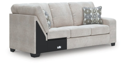 Seccional Rodington de 3 piezas con chaise longue