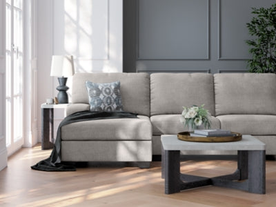Seccional Rodington de 3 piezas con chaise longue