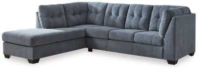 Seccional Marleton de 2 piezas con chaise longue