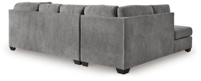 Seccional Marleton de 2 piezas con chaise longue