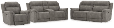 Sofá, loveseat y sillón reclinable eléctrico DuraPella de última generación