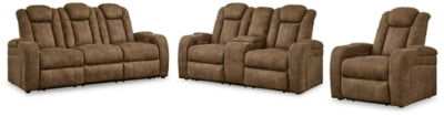 Sofá reclinable eléctrico, loveseat y sillón reclinable Wolfridge